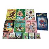 Kids coloring books, fisher price kids radio toy.