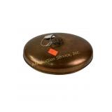 Copper foot warmer.