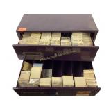 Watchmakers Metal 2 Drawer Cabinet with Samson