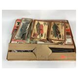 Tyco railroad train rails, bobï¿½s car, log dump