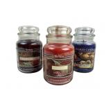 Yankee Candles (3) 22 oz Unused Scents: Wild