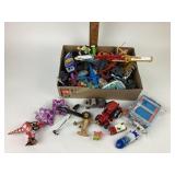 Toy tractors and other vehicles also figures etc