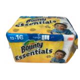 Bounty Essentials paper towels - 12 big rolls =