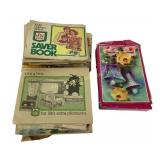 Green stamp and savers stamp books. Old all