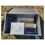 Metal storage box, 29Lx18Wx16H, comes with new
