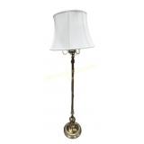 Brass floor lamp - 63?H including finial, p