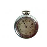 Waltham pocket watch, etched back, not working