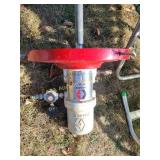 Graco Fire-Ball air powered pump with pressure