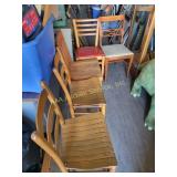 [5] Dining room chairs, The Emporium, "Old