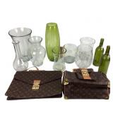 Large Vases, wine bottle decor