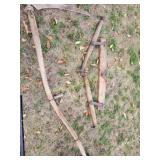 Primitive scythe, double tree yolk