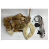Fur Collar, Fur Pelt, Windchime