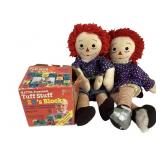 Raggedy Ann and Raggedy Andy Dolls, Ann has