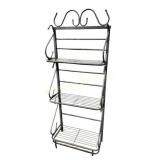 Wire bakers rack with 3 shelves - 60ï¿½H x 24ï¿½W x