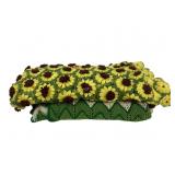 Crocheted Afghans Sunflowers and Ripples