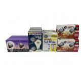 GE soft white 75 W lightbulbs, Sylvania 75 W