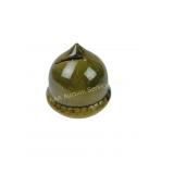 Antique stoneware acorn coin bank