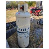 Hobart Welding propane tank, 44 inches tall
