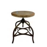 Adjustable work stool