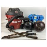 Tools, Bowling Balls & Bag, Shop Vac