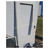 Storm Door 80Hx33W, with 2 glass panels and 1