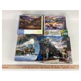 Baylock 500 piece puzzle, Dan hatala 100 piece