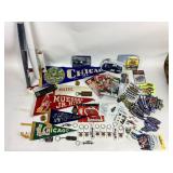 Sports pennants,  Chicago Cubs, White Sox. Large