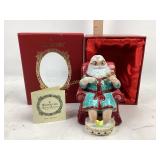 Waterford Holiday Heirlooms Santa Teatime Bell