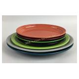 Fiesta serving platters, qty 7, various colors