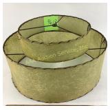 Double-Layer Fiberglass Lampshade, some cording