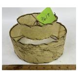 Small Double Layer Fiberglass Lampshade