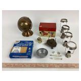 Brass Cigarette Holder, Metal Recipe Box, oil