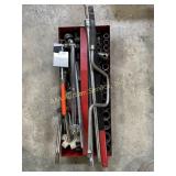 Socket wrench, sockets. Hand tools