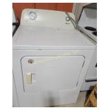 Amana dryer, model NED4655EW, with easy-to-use