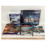 Terry Redlin 2000 and 1000 piece puzzles. Thomas