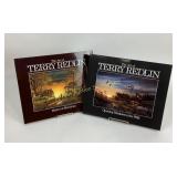 Coffee table books, the art of a Terry Redlin.
