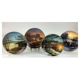 Terry Redlin plates, sharing season one,