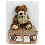 Terry Redlin Terry Bear, with tags, [2] Terry