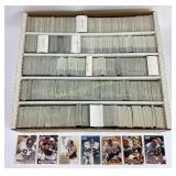 NFL cards 1991 several hundred in very good