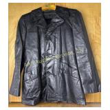 Puritan lined leather jacket, size 40, good