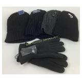 Knit hats winter glove sets. J. Ferrar menï¿½s
