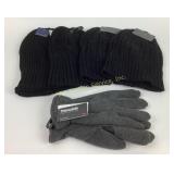 Knit hats winter glove sets. JCPenney menï¿½s