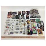 Brickyard 400 enamel pins and keychains from