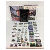 Brickyard 400 magnets from 1996, 1999, 2004,