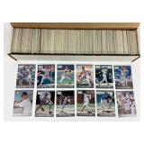 Fleer 1991 MLB cards several dozen very good