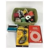 Spools of wire, partial, Gabriel hi jackers,