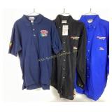 Cornflakes racing button up shirts size  medium,