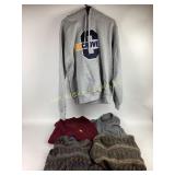 Menï¿½s Wool sweaters, sweatshirt, two wool dress