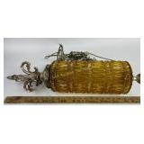 MCM hanging chain lamp. works