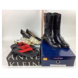 Franco Barbieri Black/Brown Boot 8, Anne Klein